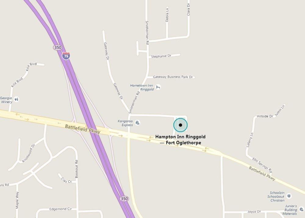 Hampton Inn Ringgold-Ft. Oglethorpe Exteriör bild